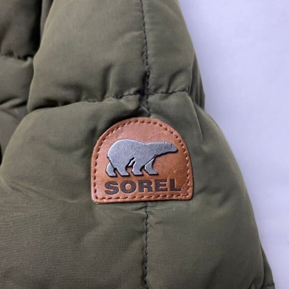 SOREL Conquest Carly Parka Olive Green Size S - Picture 10 of 13